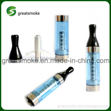 E Cigarette Top Changeable Heating Coil Clearomizer with E-Liquid